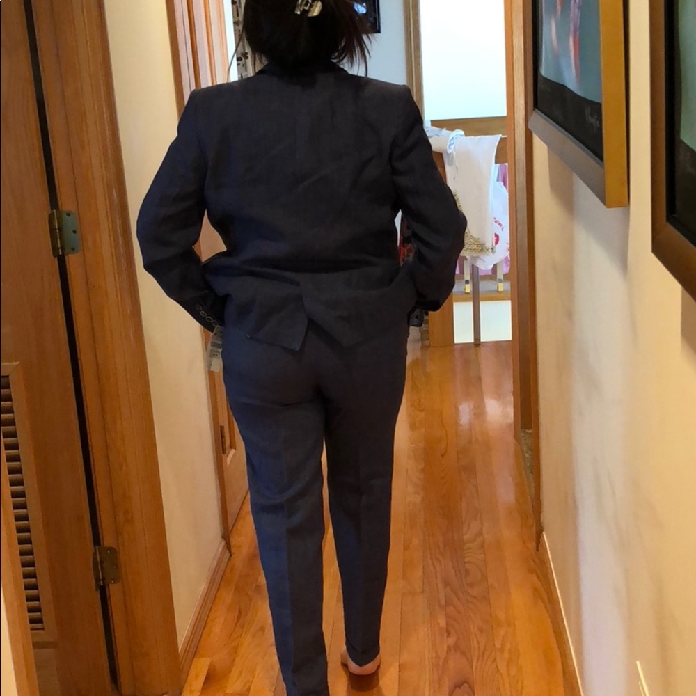 Brand new Zara linen suit with belt. - Picture 3 of 6
